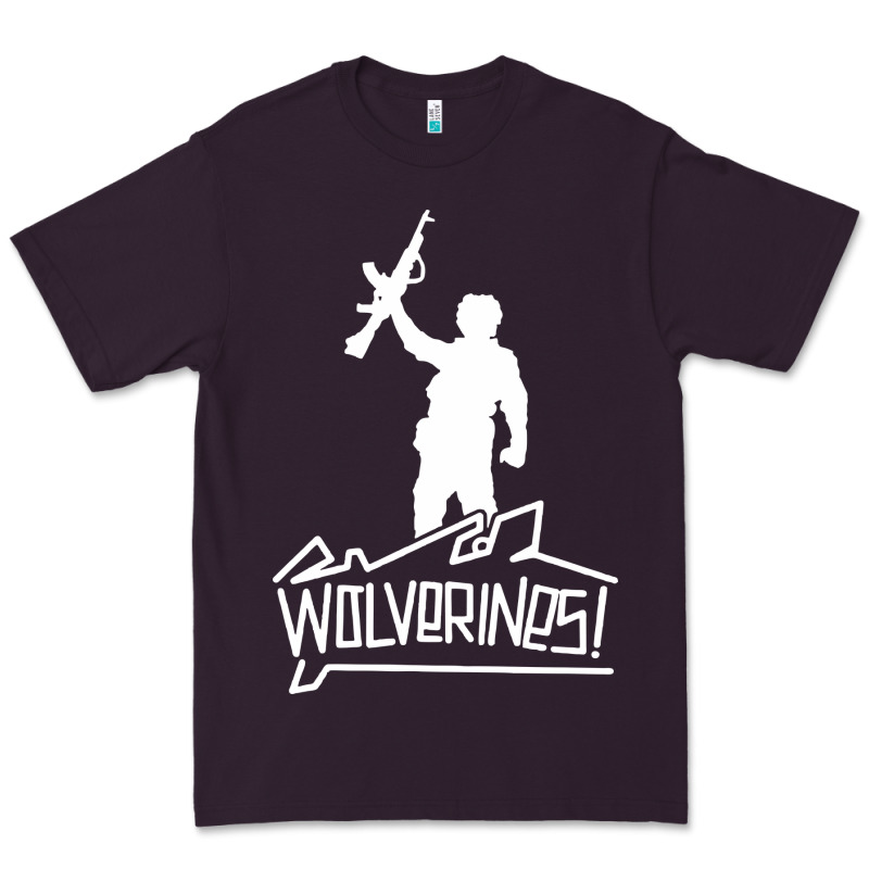 Red Dawn Wolverines Premium Tee by linhVisuals | Teevron