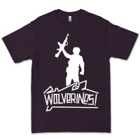 Plum Red Dawn Wolverines Premium Tee - linhVisuals