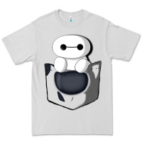 Dove Grey baymax in pocket Premium Tee - linhVisuals