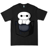 Black baymax in pocket Premium Tee - linhVisuals
