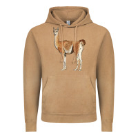 Vintage Camel guanaco llama Vintage Hoodie - LillyAllenDesigns
