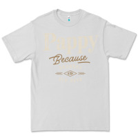 Dove Grey Mens Pappy Because Grandpa Is For Old Guys Funny Premium Tee - linhVisuals
