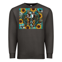 Smoke western faith sunflower's Premium Sweatshirt - RanaPortraitStore