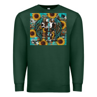 Sports Green western faith sunflower's Premium Sweatshirt - RanaPortraitStore