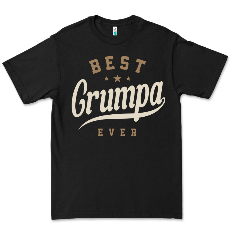 Mens Best Grumpa Ever Funny Grandpa Premium Tee by linhVisuals | Teevron