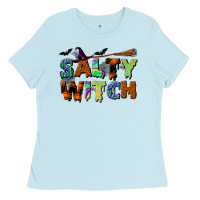 Baby Blue salty witch Ladies Tee - BundleAndBundleShop
