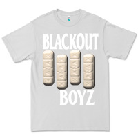 Dove Grey blackout boyz black Premium Tee - linhVisuals
