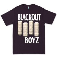 Plum blackout boyz black Premium Tee - linhVisuals