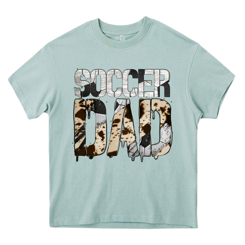 No Background Soccer Dad Heavy Core Tee by Jasminsmagicworld | Teevron