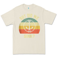 Bone mens funny boating shirt but did we sink rope anchor boat captain tank Premium Tee - linhVisuals