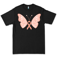 Black gynecologic cancer support t  shirt gynecological cancer awareness pea Premium Tee - linhVisuals