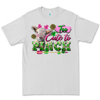 Dove Grey too cute to pinch Premium Tee - FaDigitalArtStudio