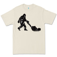 Bone mens mowing bigfoot   golf course superintendent maintenance turf t sh Premium Tee - linhVisuals