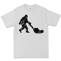 Dove Grey mens mowing bigfoot   golf course superintendent maintenance turf t sh Premium Tee - linhVisuals