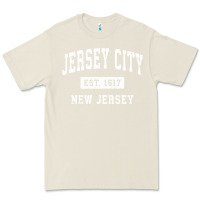 Bone jersey city new jersey nj vintage established sports design pullover h Premium Tee - linhVisuals