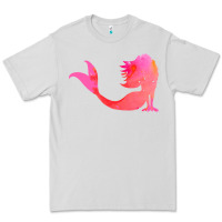 Dove Grey mermaid t  shirt pink mermaid t  shirt Premium Tee - linhVisuals