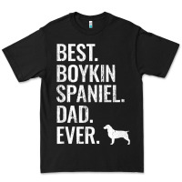 Black mens best boykin spaniel dad ever   cool dog owner gift Premium Tee - linhVisuals