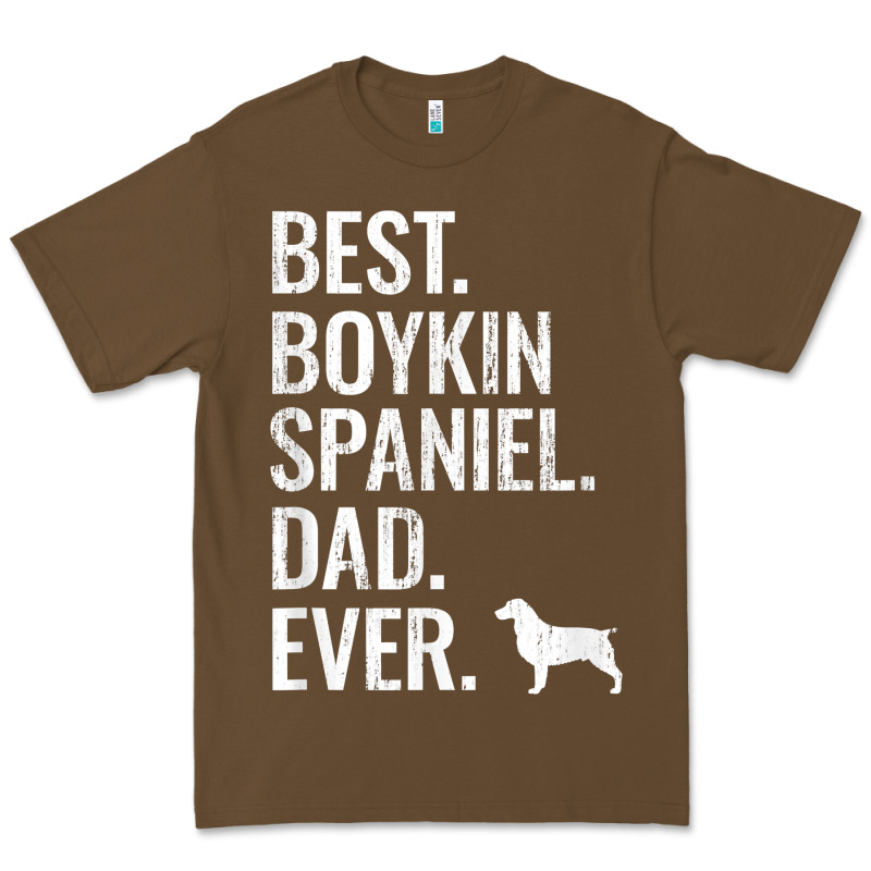 Mens Best Boykin Spaniel Dad Ever   Cool Dog Owner Gift Premium Tee by linhVisuals | Teevron