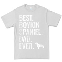 Dove Grey mens best boykin spaniel dad ever   cool dog owner gift Premium Tee - linhVisuals