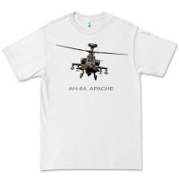 White ah 64 apache longbow helicopter t shirt t shirt Premium Tee - linhVisuals