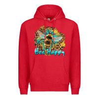 Red bee happy Premium Hoodie - Artiststas