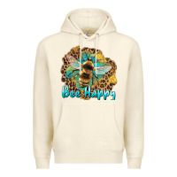 Sandshell bee happy Premium Hoodie - Artiststas