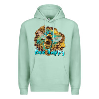 Seafoam bee happy Premium Hoodie - Artiststas