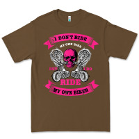 Cacao biker gear motorcycle gifts biker chick i ride my biker tank top Premium Tee - linhVisuals