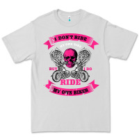 Dove Grey biker gear motorcycle gifts biker chick i ride my biker tank top Premium Tee - linhVisuals