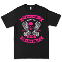 Black biker gear motorcycle gifts biker chick i ride my biker tank top Premium Tee - linhVisuals