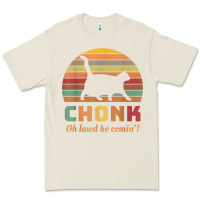 Bone chonk cat scale meme retro oh lawd he comin' memes t shirt Premium Tee - linhVisuals