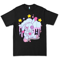 Black bunny pastel goth voodoo doll t shirt Premium Tee - linhVisuals