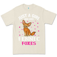 Bone fennec fox just a girl who loves fennec foxes t shirt Premium Tee - linhVisuals