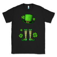 Black Custom name St. Patrick's leprechaun Classic Tee - OliviaCreatesArt