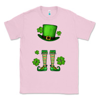 Bubblegum Pink Custom name St. Patrick's leprechaun Classic Tee - OliviaCreatesArt