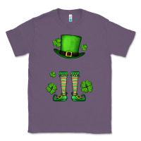 Lavender Custom name St. Patrick's leprechaun Classic Tee - OliviaCreatesArt