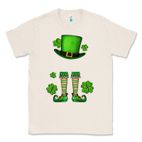 Natural Custom name St. Patrick's leprechaun Classic Tee - OliviaCreatesArt