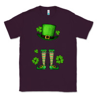 Plum Custom name St. Patrick's leprechaun Classic Tee - OliviaCreatesArt