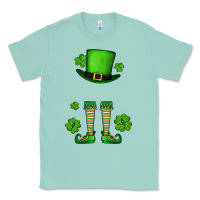 Seafoam Custom name St. Patrick's leprechaun Classic Tee - OliviaCreatesArt