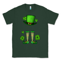 Sports Green Custom name St. Patrick's leprechaun Classic Tee - OliviaCreatesArt
