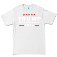 White donald trump 2024 take america back election   the return sweatshirt Premium Tee - linhVisuals
