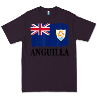 Plum flag of anguilla   anguilla banner t shirt Premium Tee - linhVisuals