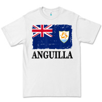White flag of anguilla   anguilla banner t shirt Premium Tee - linhVisuals
