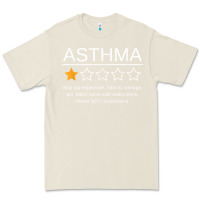 Bone funny asthma awareness one star rating inhaler wheezy breath t shirt Premium Tee - linhVisuals