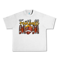 Lunar Rock Football Mom Urban Heavy Tee - CowhideDigitalArt