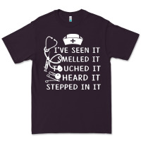 Plum nurse t  shirt nurse i've seen it smelled it touched it t  shirt Premium Tee - linhVisuals