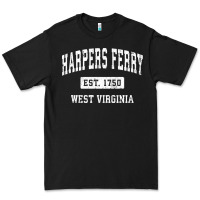 Black harpers ferry west virginia wv vintage established sports pullover hoo Premium Tee - linhVisuals