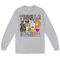Moon Dust Tequila Sunshine Long Sleeve Tee - CowhideDigitalArt