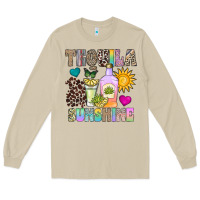 Mushroom Tequila Sunshine Long Sleeve Tee - CowhideDigitalArt