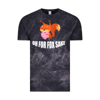 Cloud Black Oh, For Fox Sake Vintage Tee - Bettercallsaul